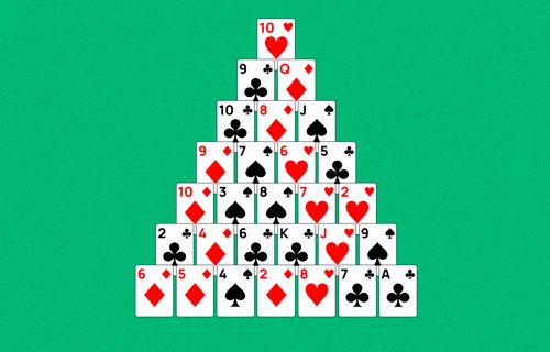 Pyramid Solitare